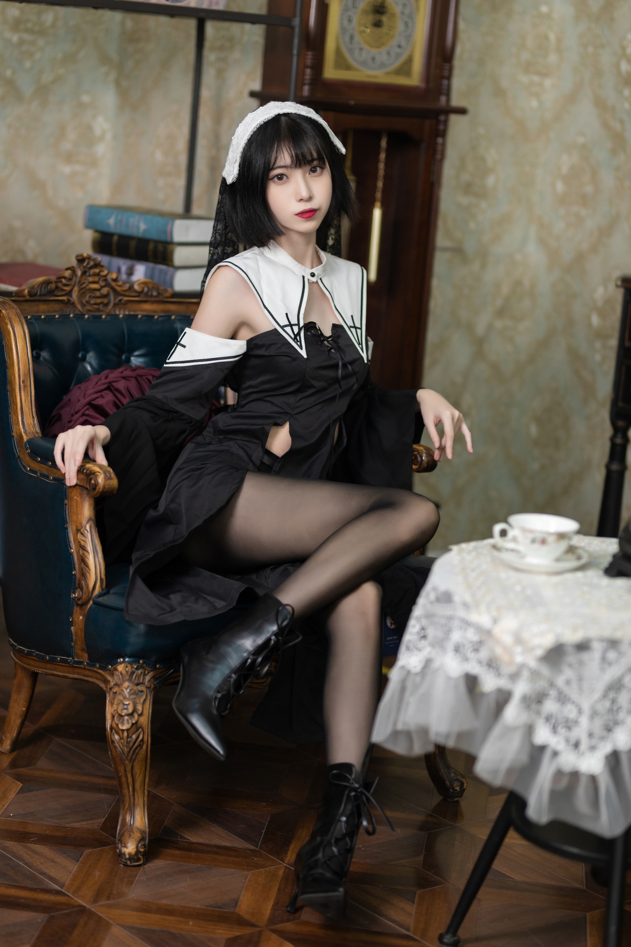 许岚LAN - NO.016 暗黑修女 [40P]-XikXak